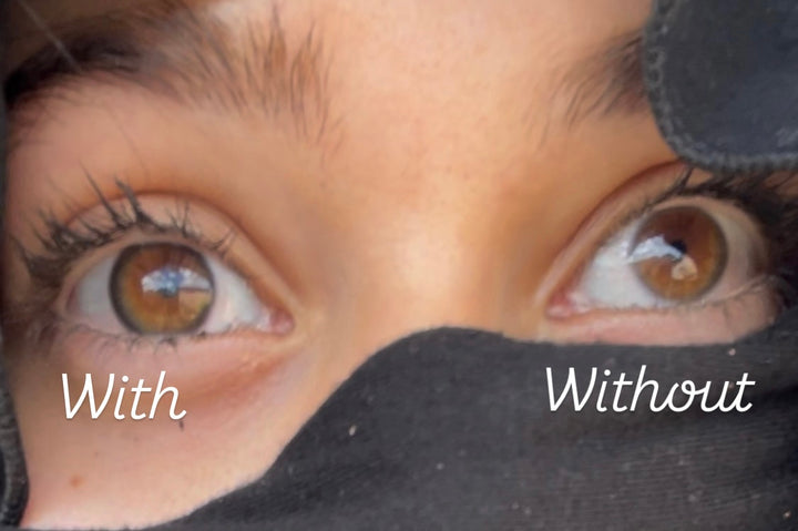 soft dark limbal ring contact